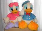 Vintage Donald Duck & Daisy Duck Sun & Star Plush Set Large Size Some Wear and