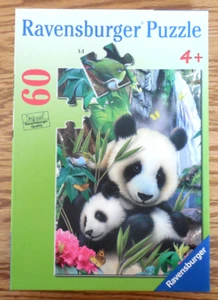 EUC Ravensburger "Panda Family" 60 Piece Puzzle for Ages 4+ - Picture 1 of 5