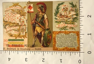 Pinaud Face Powder New York Victorian Trade Card VTC 6 - Picture 1 of 2