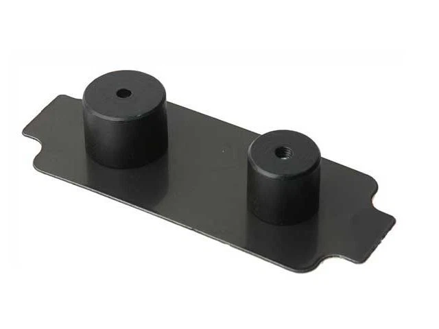 Para Porsche Cayman 2007-2008 Pastilla de freno cuña delantera 16655ZQFP Base Foto 1 de 2