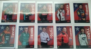 FORMULA 1 AUSTIN GP F1 2023 TOPPS CARDS Perez, F1 EXCLUSIVE FULL SET FREE SHIPP - Picture 1 of 2