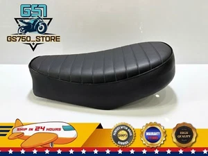 Honda SL125 1970-1973 Fit SL100 SL 125 nuevo asiento metal pan SL100 asiento negro. - Imagen 1 de 12
