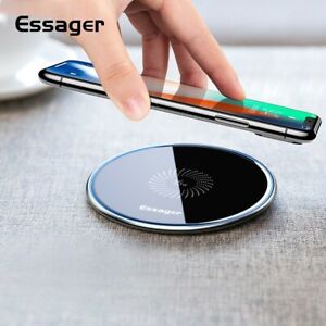 15W Wireless Charger Fast Charging QI Pad For Samsung For Huawei
