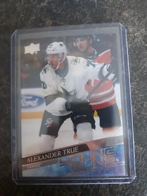 2020-21 Upper Deck Series 1 Young Guns Alexander True YG RC Card# 225 - Image 1 of 2