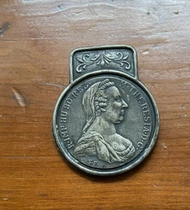 Austrian 1780 MARIA THERESA Metal Money Clip - Picture 1 of 4