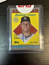 2023 Topps 1988 All-Star PLATINUM 1/1 Auto Aaron Judge New York Yankees SSP MB1