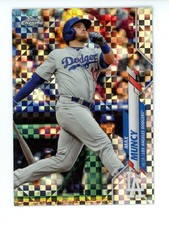 2020 Topps Chrome X-Fractor Refractor  Max Muncy #13 Los Angeles Dodgers