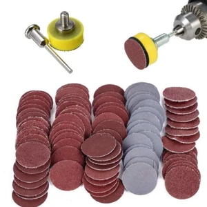 100 pz cuscinetti disco levigatura lucidatura per accessori carta vetrata per utensili rotanti - Foto 1 di 7