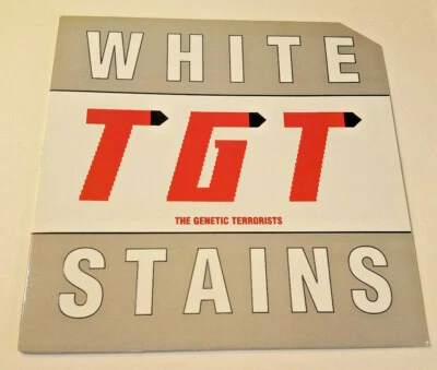 TGT (The Genetic Terrorists) White Stains LP Vinyl 1990 Lustmord CHRIS & COSEY - Image 1 of 4