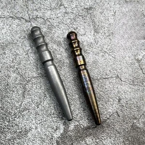 Bolígrafo Titanio Tamaño Compacto EDC Portátil Firma Escritura Bolígrafo Llavero - Imagen 1 de 13