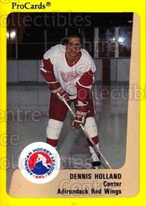 1989-90 ProCards AHL #322 Dennis Holland