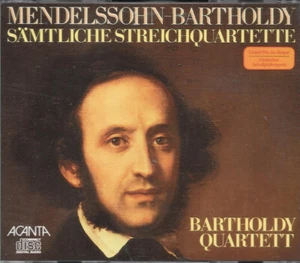 Mendelssohn-Bartholdy, Bartholdy Quartett – Sämtliche Streichquartette, CD Set - Picture 1 of 2
