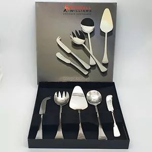 Maxwell Williams Cosmopolitan 5 Piece Hostess Set Cutlery Serving Flatware Boxed - Picture 1 of 21