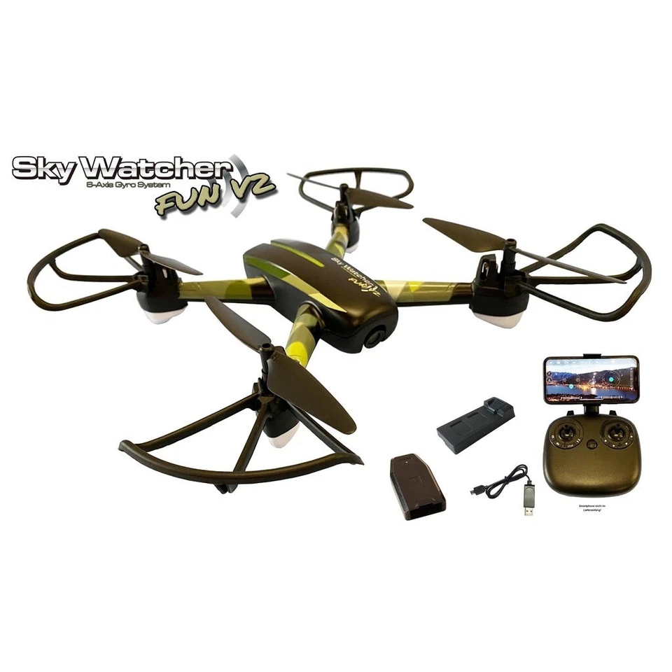 DF-Models 9380 SkyWatcher FUN V2 - RTF - FPV 2,4 GHz inkl Akku+Lader - Bild 1 von 4