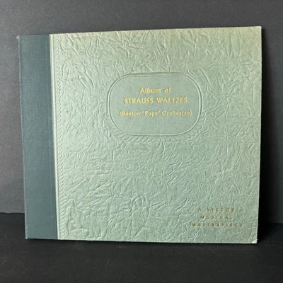 Album Of Strauss Waltzes (Boston “Pops” Orchestra) A Victor Musical Masterpiece - Image 1 of 4