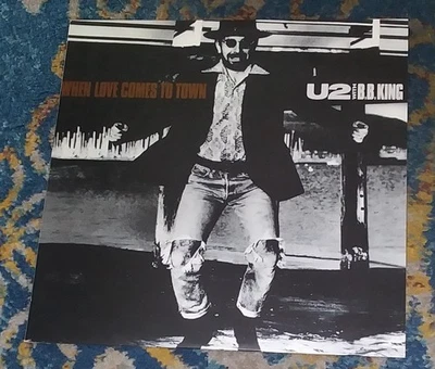 WHEN LOVE COMES TO TOWN / U2 WITH B.B. KING 1989 ISLAND MINI LP 0-96570 - Image 1 of 3