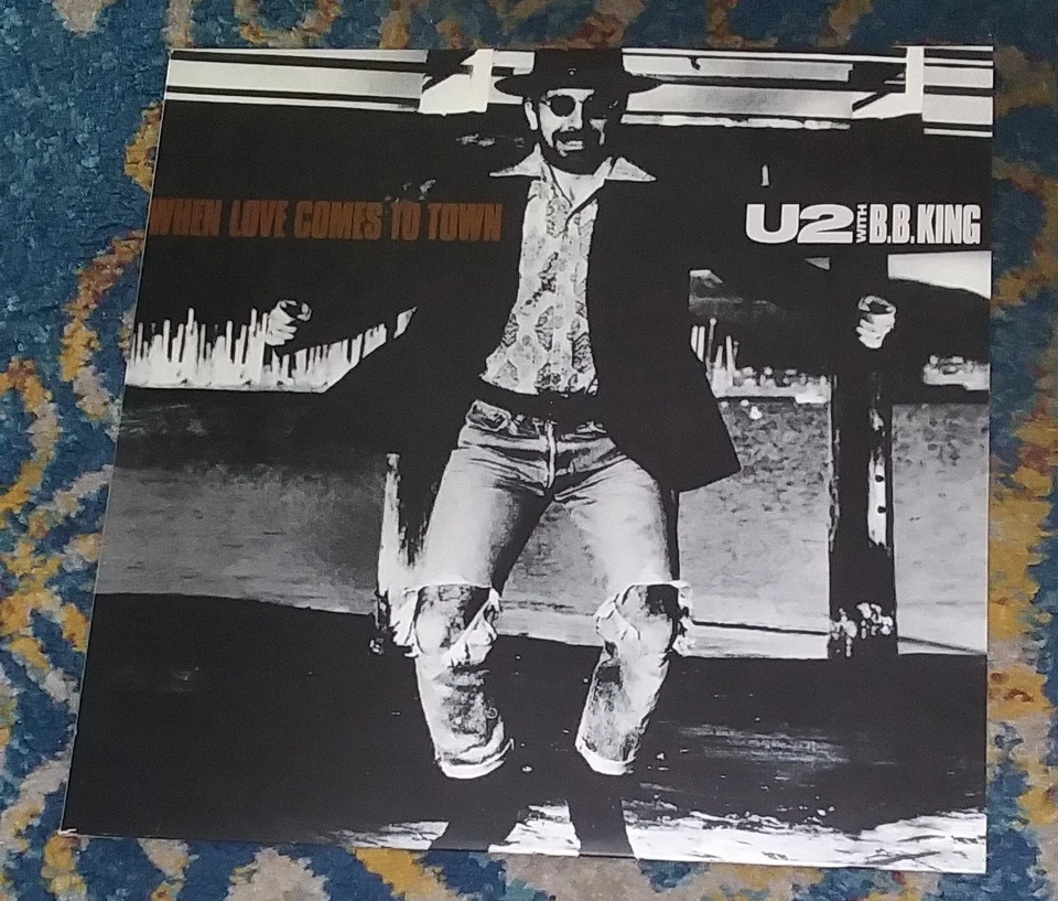 WHEN LOVE COMES TO TOWN / U2 WITH B.B. KING 1989 ISLAND MINI LP 0-96570 - Image 1 of 3