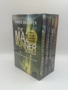 Sealed New The Maze Runner Series Complete Collection Boxed Set Paperback Books - Picture 1 of 6