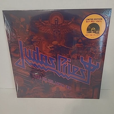 Judas Priest Live In Atlanta '82 2LP Red Vinyl RSD 2025 Record Store Day - Image 1 of 2