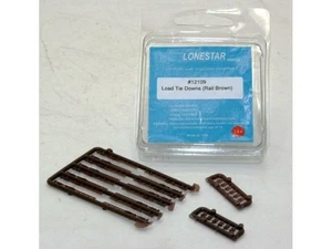 HO 1:87 Lonestar # 12109 Load Tie Downs, Chains - 15 pcs. 2 roll ups - Rail Brow - Picture 1 of 1