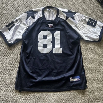 Camiseta deportiva para hombre talla 60 Reebok Dallas Cowboys Terrell Owens #81 azul NFL Foto 1 de 4