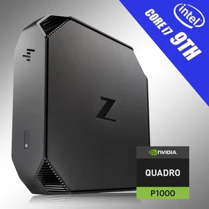 HP Z2 Mini Workstation i7 9TH,Up to 4.7GHz 32GB RAM 6TB SSD NVIDIA Quadro P1000 - Picture 1 of 6