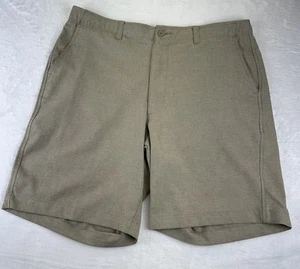 Bolle Golf Tech Shorts 36 Tan 8 1/2 Inseam - Picture 1 of 12