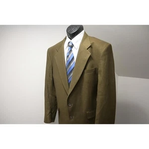 Jos A Bank Kent Blazer Cashmere Silk 2 Button Sports Jacket Mens Sz 42 Long - Picture 1 of 10