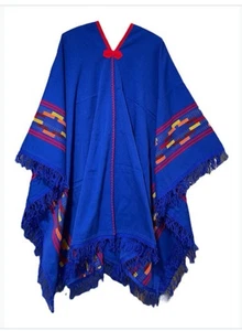 UNIQUE PONCHO ARGENTINA FOLKLORE COWBOYS GAUCHOS ORIGINAL NICE GIFT YOUR CHOICE - Picture 1 of 5