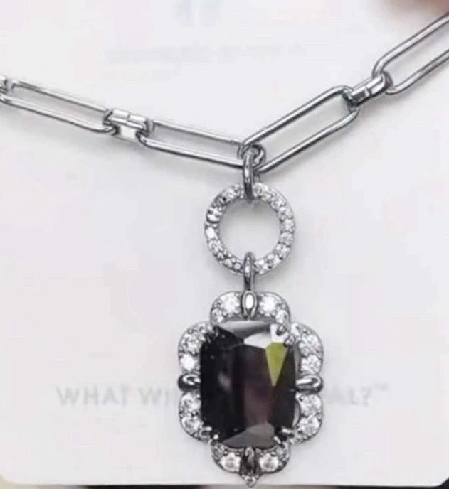 Bomb Party Brand New OG Necklace Black Oynx And Hematite - Image 1 of 1