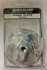MerCruiser Alpha Bravo Force Mercury/Mariner Aluminum Anode Plate Zinc 76214Q5 - Picture 1 of 2
