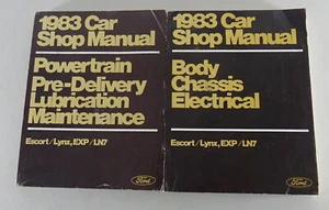 Manual de Taller Ford Escort (Ee.uu.) + Exp / Mercury Lynx + LN7 Mj. 1983 - Imagen 1 de 5