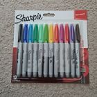 12 Pack Sharpie Fine Point Assorted Rainbow Colours Permanent Adult Markers Gift