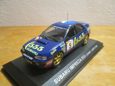 Subaru Impreza 555 - Rally de Portugal 1995 - 1/43 Altaya - Image 1 of 4