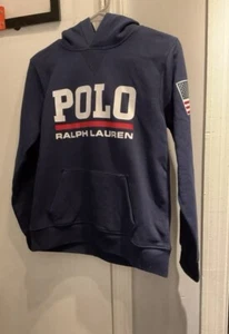 Polo Ralph Lauren American USA Flag Pullover Hoodie - Picture 1 of 4