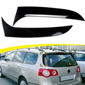 Für VW Passat B6 Wagon Variant 06-2010 Vertikale Heck Spoiler Flaps Links+Rechts - Picture 1 of 13