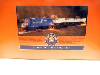 LIONEL 21752 CONRAIL UNIT TRAILER TRAIN SET W/TMCC & RS 'O' GAUGE -  NEW- SH - Image 1 of 4