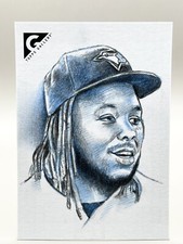 2021 Topps Gallery Vladimir Guerrero Jr. Artist Original Sketch Card