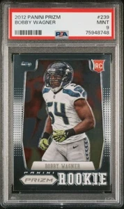 BOBBY WAGNER RC Rookie Card 2012 Panini Prizm #239 SEATTLE SEAHAWKS 🔥🔥 PSA 9 - Picture 1 of 2