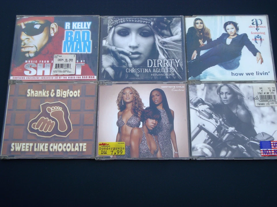 RnB HipHop ‎6CD-Sammlung: R Kelly Aguilera Destiny´s Child Alex Prince Lopez ... - Bild 1 von 4