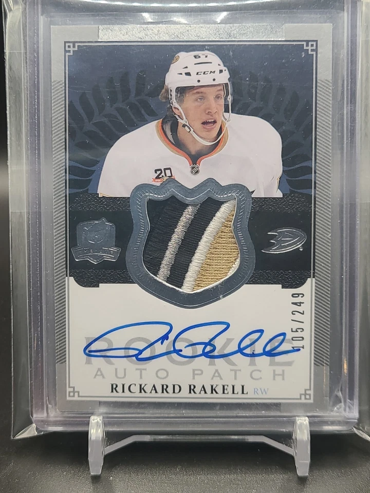 2006 Upper Deck The Cup Rookie Patch Auto Rickard Rakell /249 Anaheim Ducks 001 - Image 1 of 1