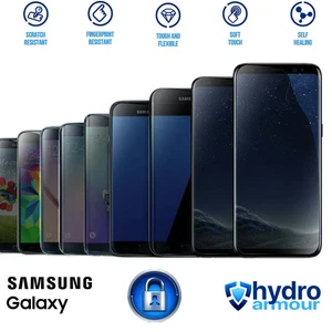 Privacy Hydrogel Screen Protector | HD Anti-Spy Film for Samsung Galaxy S25 S24 - Picture 1 of 75
