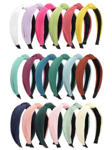 Damen-Strickstirnband Mit Schleife Und Breitem Einfarbigem Haarband√ ≌ - Bild 1 von 39
