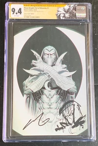 Moon Knight: Fist Of Khonshu 1 Virgin: CGC 9.4 Signed + Remarque John Giang-2024 - Picture 1 of 3