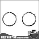 2Pcs Stainless Steel Bezel Case Cover Bumper Ring (For Fenix 7X Black)