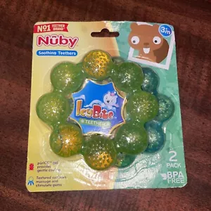 Nuby soothing teethers 2 in package - Picture 1 of 2