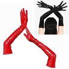 High Quality Practical Brand New Durable Gloves Black/ Red Costume Dance PVC