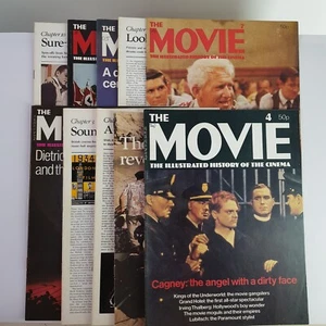 VINTAGE The Movie Magazine Chapter 1-10 Illustrated History Of Cinema 1980 Pack - Bild 1 von 14