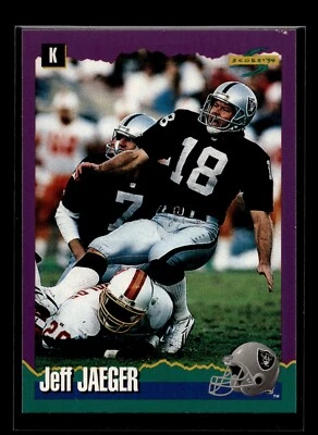 1994 Score #222 Jeff Jaeger (EX)(FTB) - Image 1 of 2