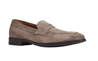 MEN'S BRUNO MAGLI BRANDO SUEDE LOAFER - TAUPE SIZE 9 - Image 1 of 3